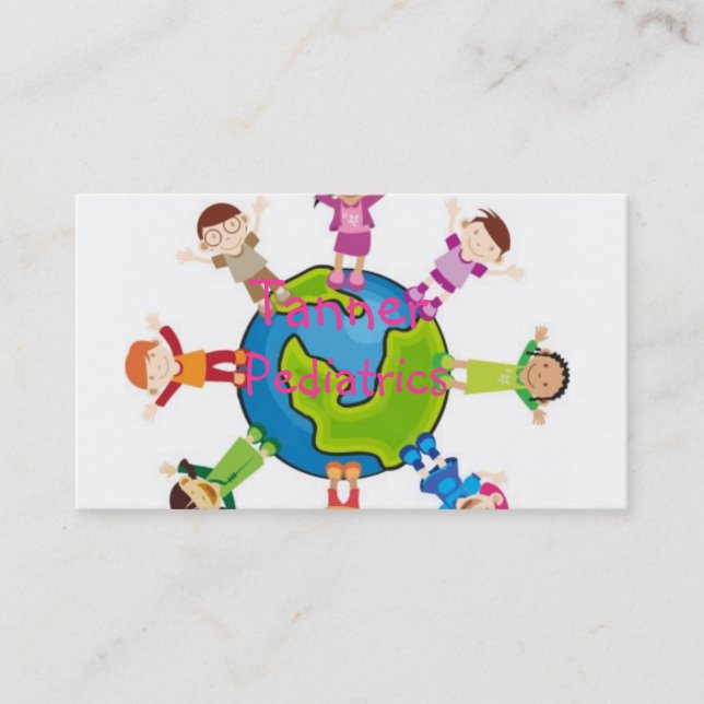 Pediatric doctor business card (Front)
