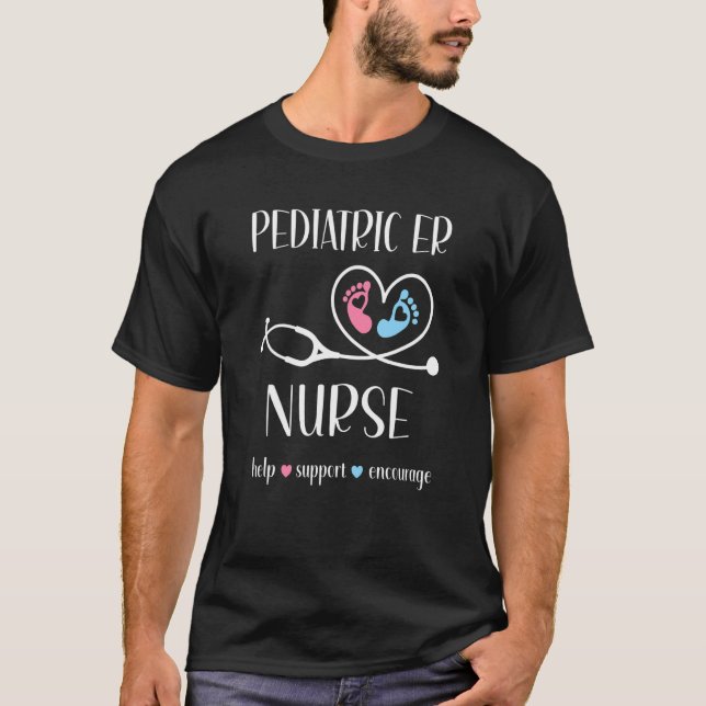 Pediatric Er Nurse Appreciation Pediatric Emergenc T-Shirt (Front)
