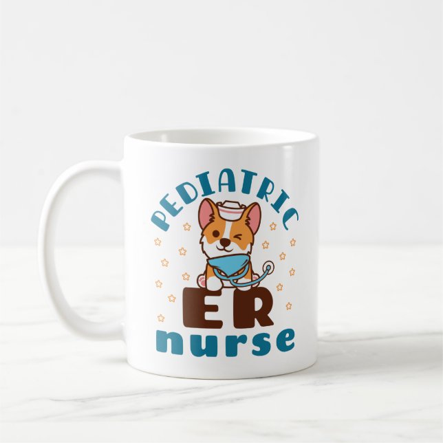 Pediatric ER Nurse Coffee Mug (Left)