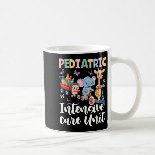 Pediatric Intensive Care Unit Cute Animals Groovy  Coffee Mug