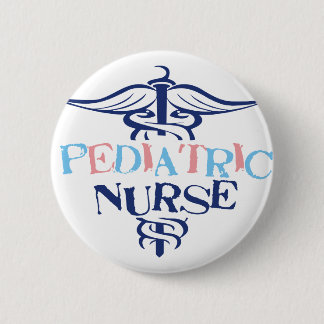 Pediatric Nurse 2 Inch Round Button