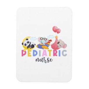 Pediatric Nurse Animal Safari Zoo Peds Nurse Nursi Magnet