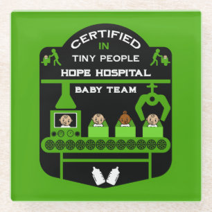 Pediatric Nurse Appreciation gifts Glass Coaster