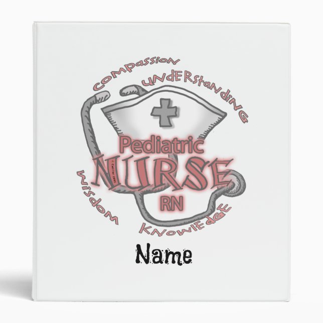Pediatric Nurse Axiom Binder (Front)