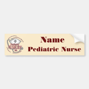 Pediatric Nurse Axiom Bumper Sticker