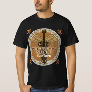Pediatric Nurse Caduceus T-Shirt