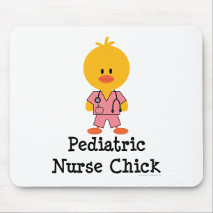 Pediatric Nurse Chick Mousepad