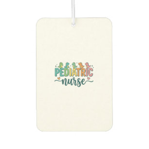 Pediatric Nurse Dinosaur Vintage Style Shirt Desig Air Freshener