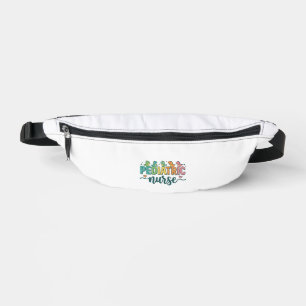 Pediatric Nurse Dinosaur Vintage Style Shirt Desig Fanny Pack