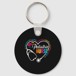 Pediatric Nurse Future Nurse Nursing School Nurse Keychain