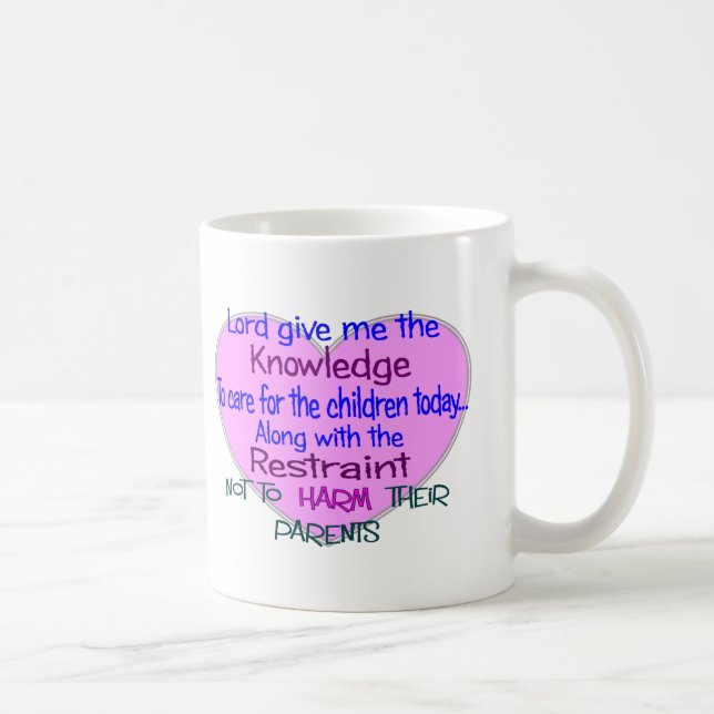 Pediatric Nurse Gifts--Hilarious sayings Coffee Mug (Right)