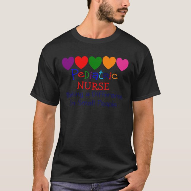 Pediatric Nurse Gifts T-Shirt (Front)