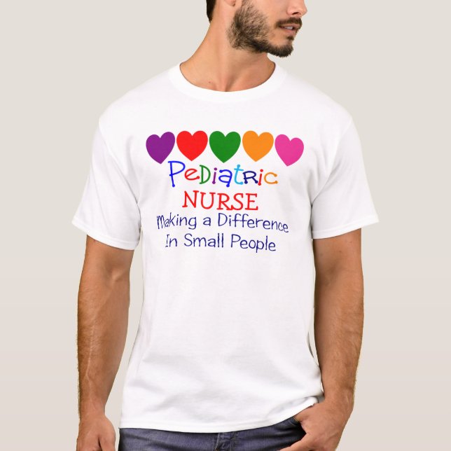 Pediatric Nurse Gifts T-Shirt (Front)