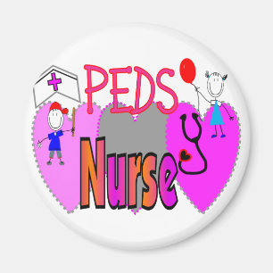 Pediatric Nurse Gifts, Unique Fun Designs Magnet