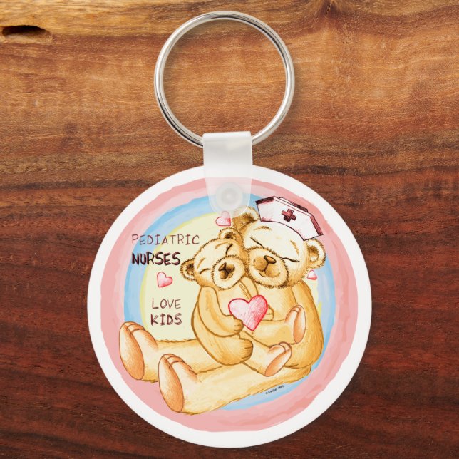 Pediatric Nurse Keychain (Front)
