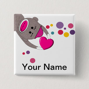 Pediatric Nurse Name Badge Pins Customizable II