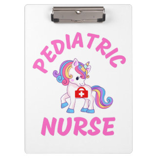 Pediatric nurse, pediatric nurse practitioner clipboard