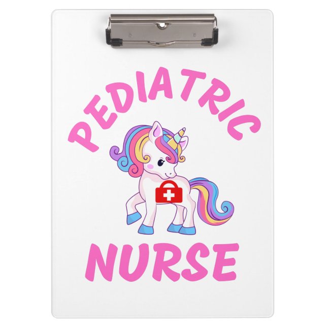 Pediatric nurse, pediatric nurse practitioner  clipboard (Front)