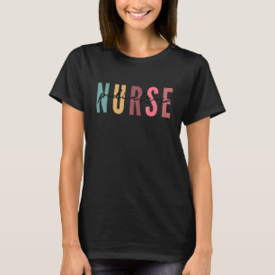 Pediatric Nurse Peds Nurse Nursing School Team Ret T-Shirt