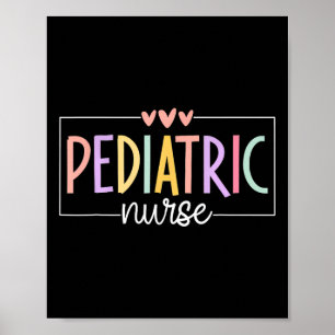 Pediatric Nurse Peds Nursing School Nicu Nurse Rn  Poster