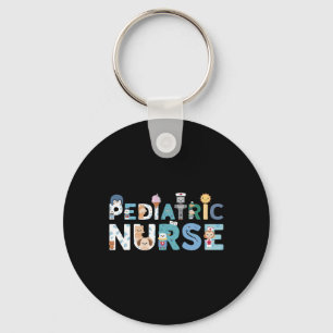 Pediatric Nurse Picu Keychain