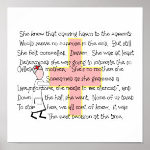 Pediatric Nurse Poster, "Intubating The Parent" Poster