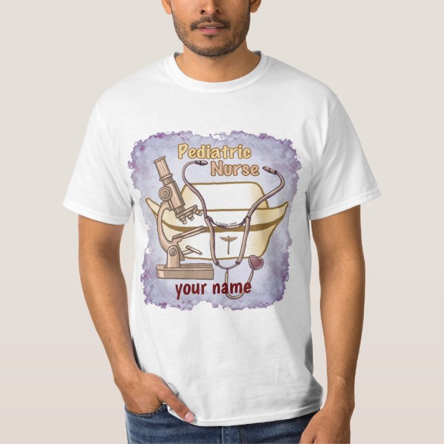 Pediatric Nurse  t-shirt (Front)