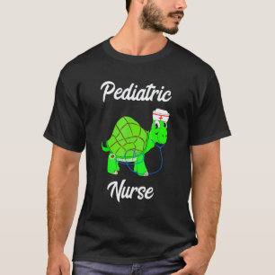 Pediatric Nurse Turtle Cute Tortoise Nursing Oncol T-Shirt