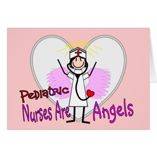 Pediatric Nurses are Angels (Front Horizontal)