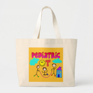 Pediatric Occupational Therapist Gifts Large Tote Bag