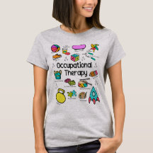 Pediatric Occupational Therapy Colourful T-Shirt