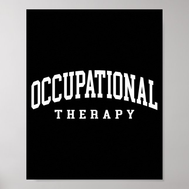 Pediatric Occupational Therapy Occupational Poster (Front)