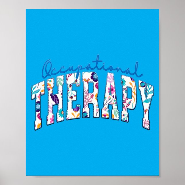 Pediatric Occupational Therapy Occupational Poster (Front)