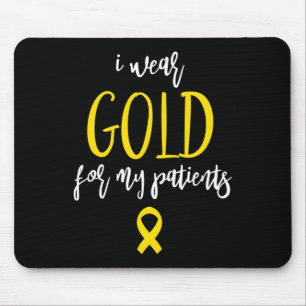 Pediatric Oncology Nurse Gifts For Women Childhood Mouse Pad