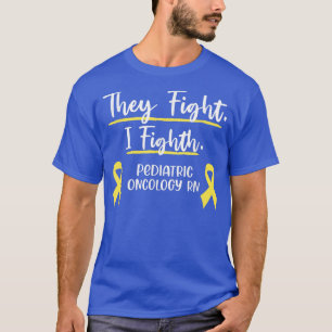 Pediatric Oncology Nurse Shirt RN Childhood Cancer