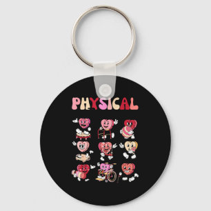 Pediatric Physical Therapy Pt Pta Happy Valentine' Keychain