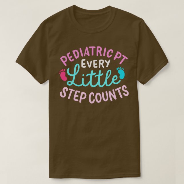 Pediatric PT Physical Therapy T-Shirt (Design Front)