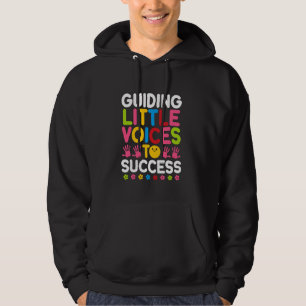 Pediatric Speech Therapy SLP Language Pathologist Hoodie