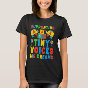 Pediatric Speech Therapy SLP Language Pathologist T-Shirt