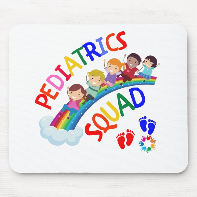 Pediatric Squad - Pediatric Pediatrician Gifts Mouse Pad (Front)