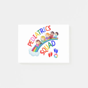 Pediatric Squad - Pediatric Pediatrician Gifts Post-it Notes