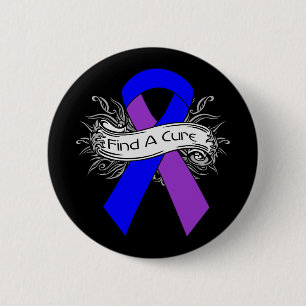 Pediatric Stroke Find A Cure Ribbon 2 Inch Round Button