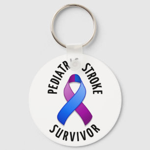 Pediatric Stroke Survivor Keychain
