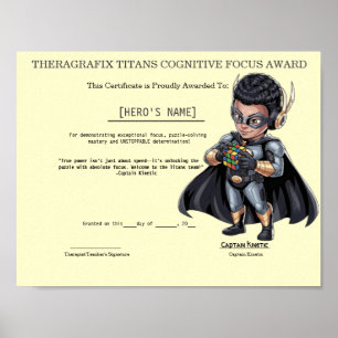 Pediatric Therapy Focus & Determination Award Poster