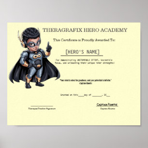 Pediatric Therapy Strength & Determination Award Poster