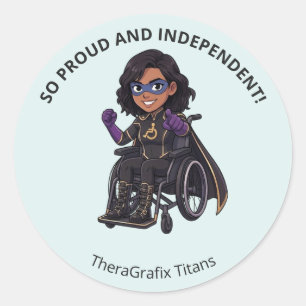 Pediatric Therapy Superhero Reward Sticker