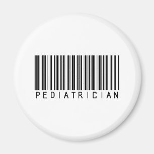 Pediatrician Bar Code Magnet