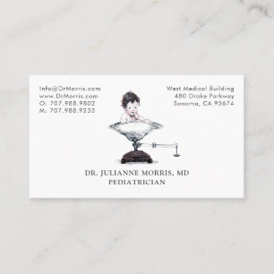 Pediatrician Business Card