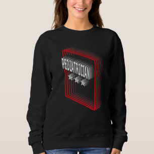 Pediatrician Job Title Appreciation Retro Sweatshirt