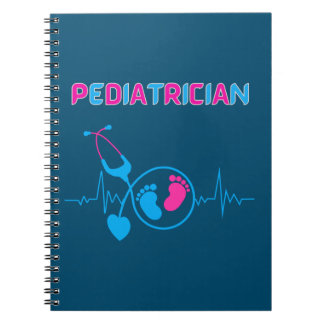 Pediatrician, pediatrician doctor, child doctor, notebook